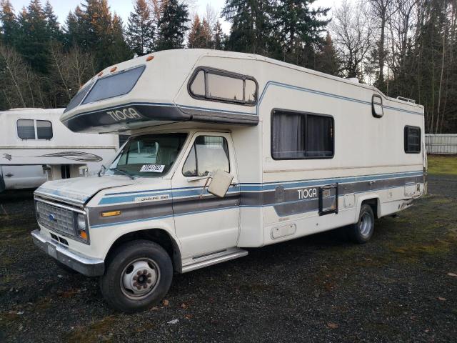 FORD ECONOLINE 1989 with VIN 1FDKE30G0KHA93465 - Photo from auction