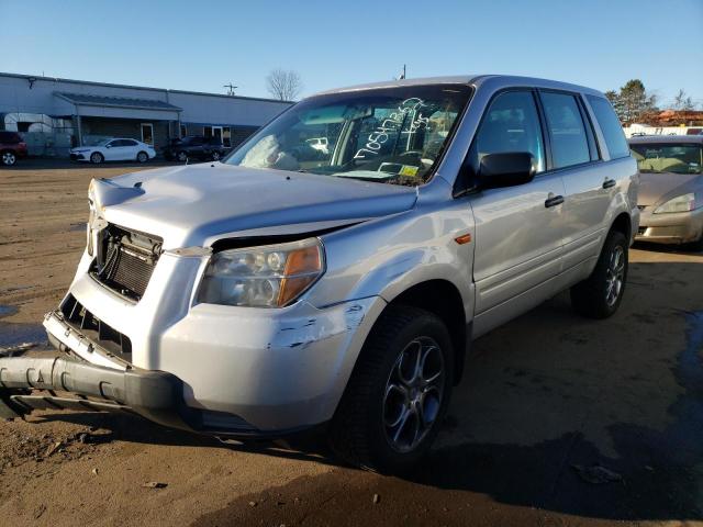 Photo 1 from auction – 2007 HONDA PILOT LX with VIN 2HKYF18147H537990
