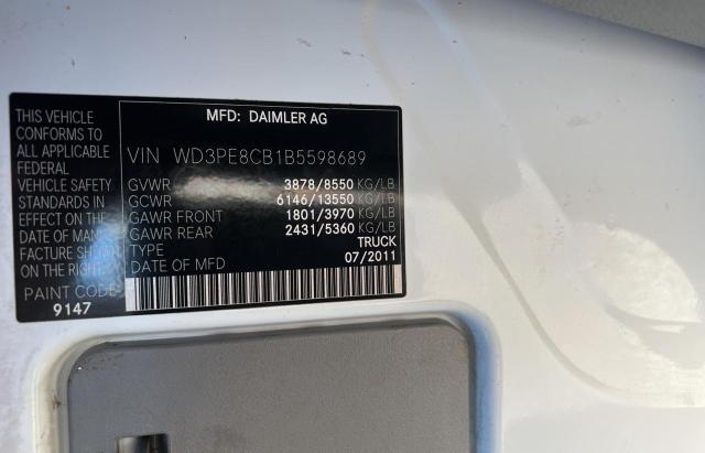 Photo 10 from auction – 2011 MERCEDES-BENZ SPRINTER 2 with VIN WD3PE8CB1B5598689