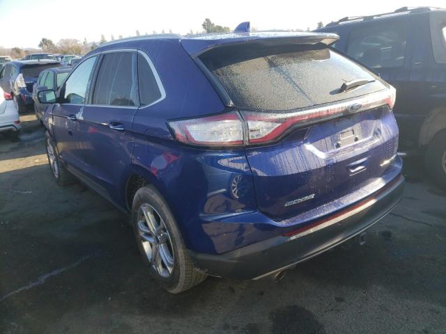 Photo 2 from auction – 2015 FORD EDGE TITAN with VIN 2FMTK4K80FBB74445