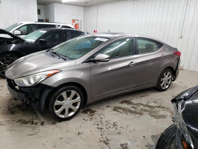 HYUNDAI ELANTRA GL 2011 with VIN 5NPDH4AE3BH010880 - Photo from auction