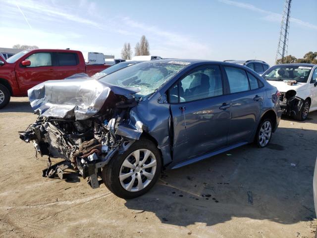 TOYOTA COROLLA LE 2021 with VIN 5YFEPMAEXMP151023 - Photo from auction
