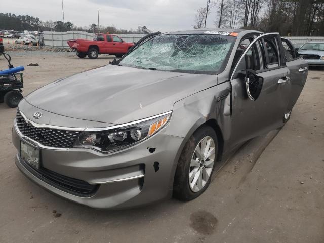 KIA OPTIMA EX 2016 with VIN 5XXGU4L32GG040380 - Photo from auction