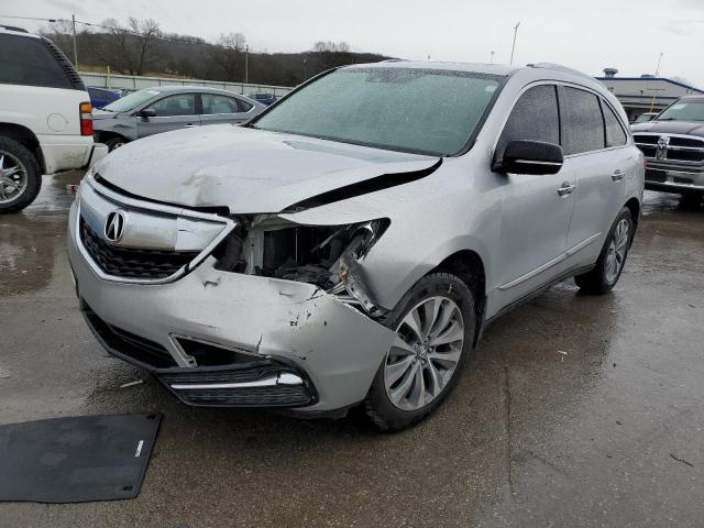 ACURA MDX TECHNO 2014 with VIN 5FRYD3H45EB009882 - Photo from auction