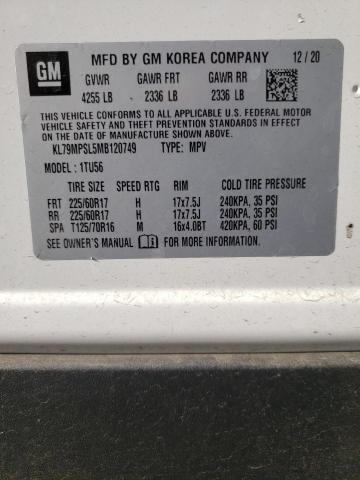Photo 14 from auction – 2021 CHEVROLET TRAILBLAZE with VIN KL79MPSL5MB120749
