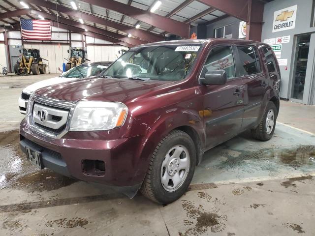 HONDA PILOT LX 2010 with VIN 5FNYF4H22AB027766 - Photo from auction