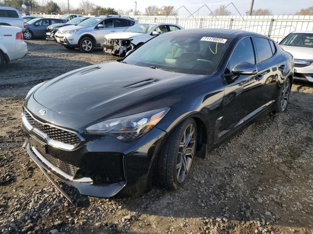 KIA STINGER GT 2018 with VIN KNAE55LC1J6018772 - Photo from auction