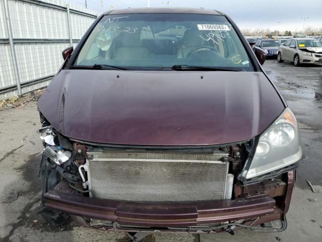 Photo 5 from auction – 2009 HONDA ODYSSEY EX with VIN 5FNRL386X9B003544