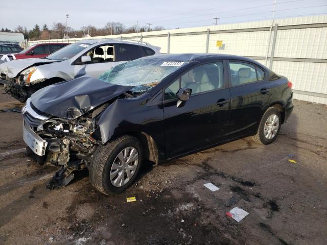 HONDA CIVIC LX 2012 with VIN 19XFB2F56CE311088 - Photo from auction