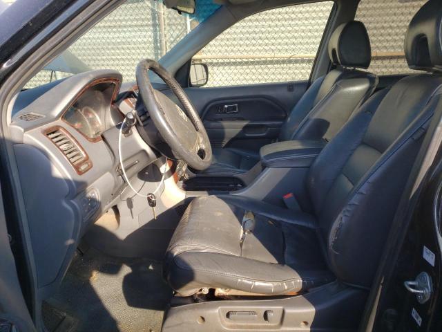 Photo 7 from auction – 2006 HONDA PILOT EX with VIN 2HKYF187X6H546065