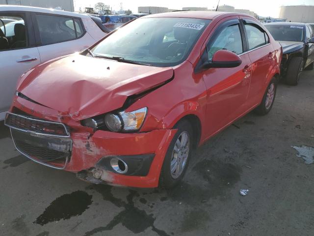 Photo 1 from auction – 2014 CHEVROLET SONIC LT with VIN 1G1JC5SH6E4170089