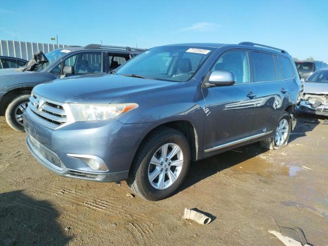TOYOTA HIGHLANDER 2013 with VIN 5TDBK3EH1DS203467 - Photo from auction