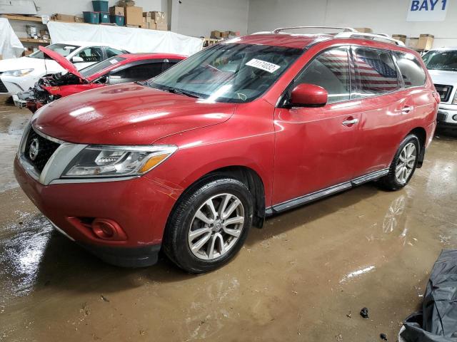 NISSAN PATHFINDER 2015 with VIN 5N1AR2MN0FC714533 - Photo from auction