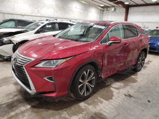 LEXUS RX 350 BAS 2017 with VIN 2T2BZMCA0HC120680 - Photo from auction