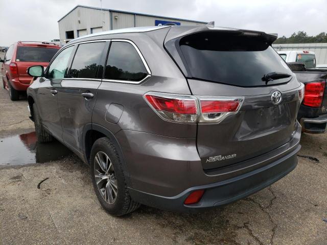 Photo 2 from auction – 2016 TOYOTA HIGHLANDER with VIN 5TDKKRFH0GS505631
