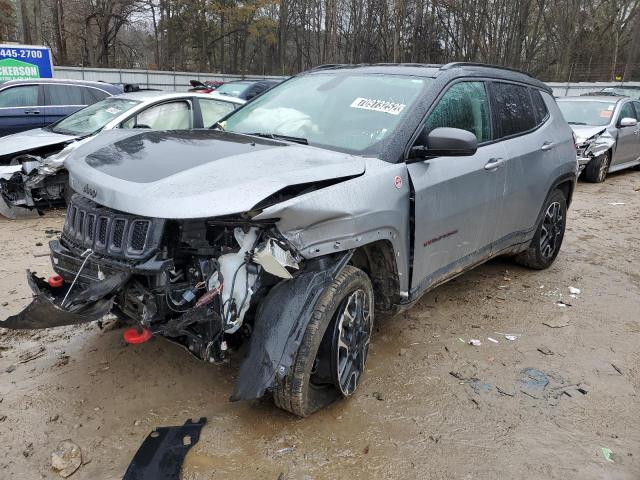 JEEP COMPASS TR 2020 with VIN 3C4NJDDB9LT207970 - Photo from auction