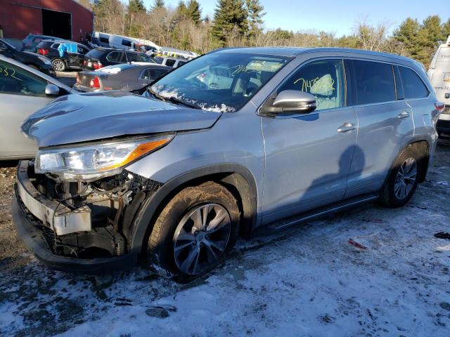 TOYOTA HIGHLANDER 2014 with VIN 5TDJKRFHXES052031 - Photo from auction