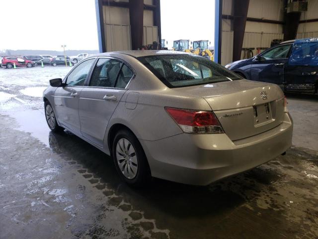 Photo 2 from auction – 2010 HONDA ACCORD LX with VIN 1HGCP2F38AA185448