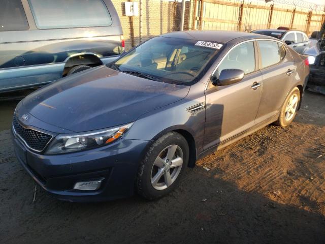 KIA OPTIMA LX 2015 with VIN KNAGM4A71F5592507 - Photo from auction