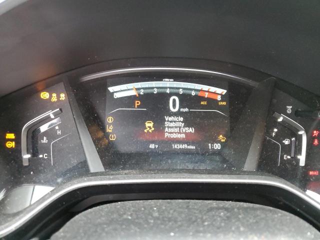Photo 9 from auction – 2017 HONDA CR-V EXL with VIN 7FARW1H88HE039586