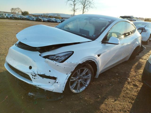 TESLA MODEL Y 2021 with VIN 5YJYGDEE4MF076127 - Photo from auction