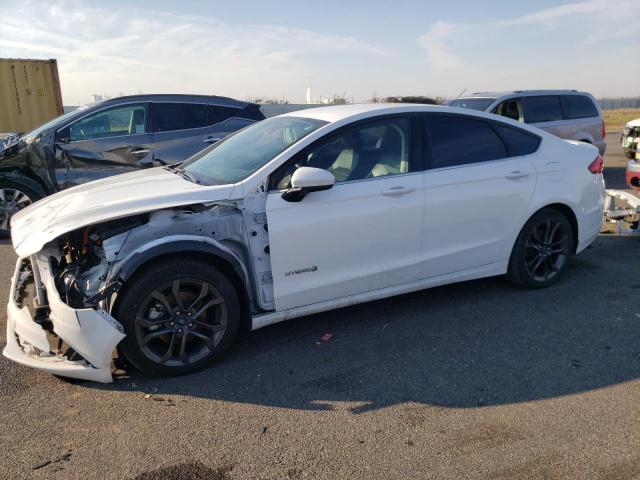 FORD FUSION SE 2018 with VIN 3FA6P0LU1JR155331 - Photo from auction