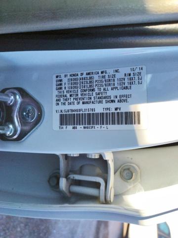 Photo 14 from auction – 2015 ACURA RDX TECHNO with VIN 5J8TB4H59FL015765