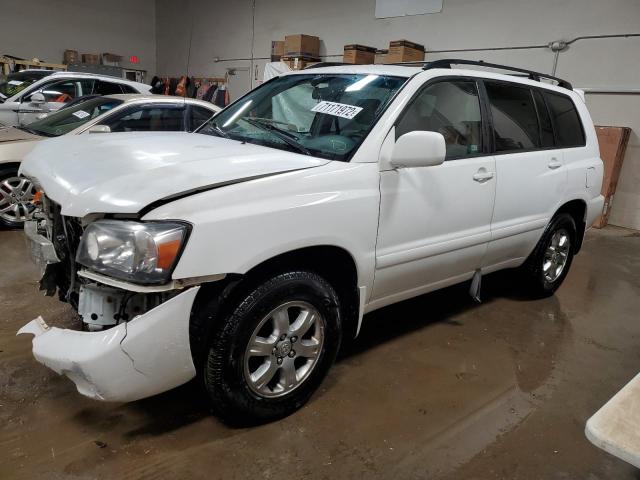 TOYOTA HIGHLANDER 2007 z numerem VIN JTEHP21A170203650 - Zdjęcie z aukcji