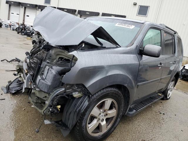 HONDA PILOT EX 2010 with VIN 5FNYF4H49AB008343 - Photo from auction