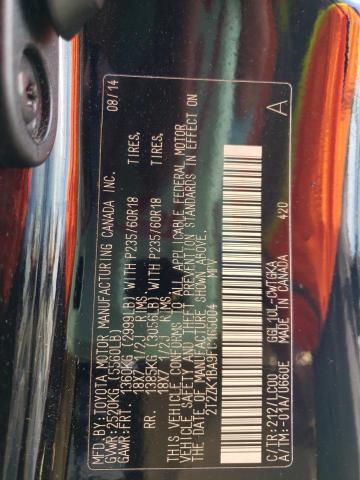 Photo 14 from auction – 2015 LEXUS RX 350 with VIN 2T2ZK1BA9FC165004