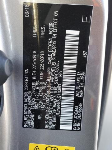 Photo 14 from auction – 2018 LEXUS NX with VIN JTJYARBZ8J2110880