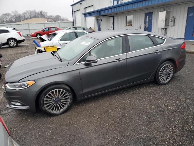 FORD FUSION SE 2017 with VIN 3FA6P0HD9HR396136 - Photo from auction