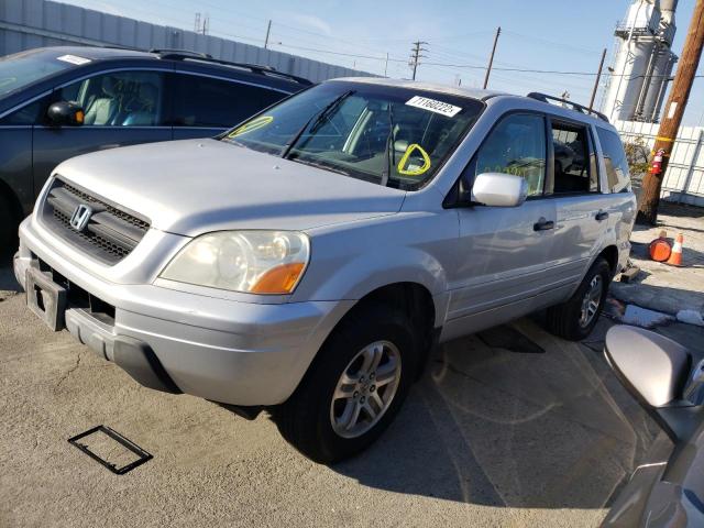 HONDA PILOT EXL 2003 with VIN 2HKYF18623H555913 - Photo from auction