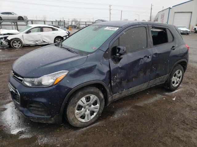 Photo 1 from auction – 2018 CHEVROLET TRAX LS with VIN 3GNCJKSBXJL395630