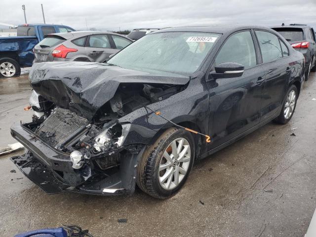 VOLKSWAGEN JETTA SE 2012 with VIN 3VWDP7AJ6CM403797 - Photo from auction