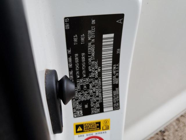Photo 14 from auction – 2015 TOYOTA HIGHLANDER with VIN 5TDZKRFH2FS109441