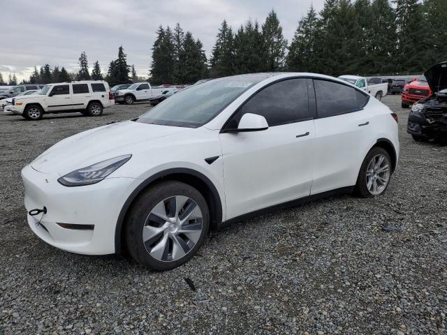 TESLA MODEL Y 2020 with VIN 5YJYGDEE9LF015225 - Photo from auction
