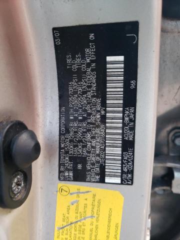 Photo 14 from auction – 2007 TOYOTA HIGHLANDER with VIN JTEGD21A070168409