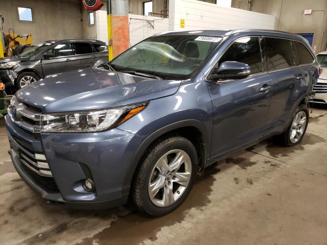 TOYOTA HIGHLANDER 2019 with VIN 5TDDZRFH5KS931781 - Photo from auction