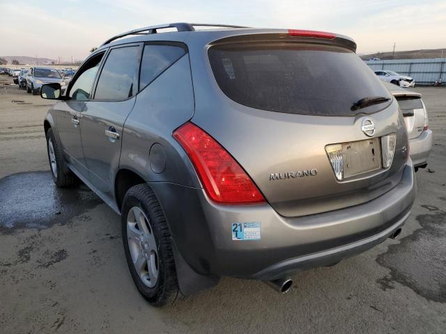 Photo 2 from auction – 2005 NISSAN MURANO with VIN JN8AZ08T95W302999