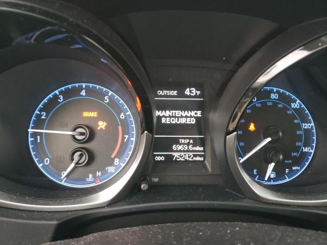 Photo 9 from auction – 2016 TOYOTA COROLLA L with VIN 2T1BURHE4GC728860