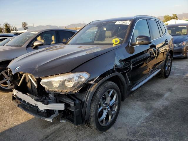 BMW X3 SDRIVE3 2022 with VIN 5UX43DP08N9K73937 - Photo from auction