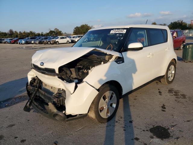 KIA SOUL 2014 with VIN KNDJN2A24E7057835 - Photo from auction