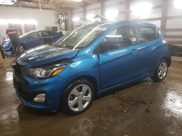 CHEVROLET SPARK LS 2021 with VIN KL8CB6SA3MC704335 - Photo from auction