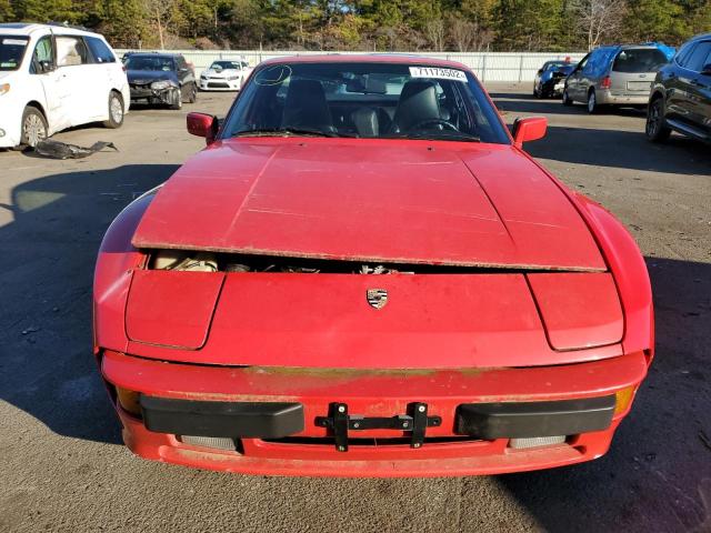 Photo 5 from auction – 1986 PORSCHE 944 with VIN WP0AA094XGN458536
