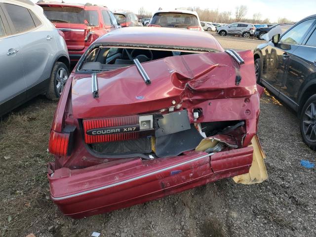 Photo 6 from auction – 1993 MERCURY COUGAR XR7 with VIN 1MEPM6243PH653633