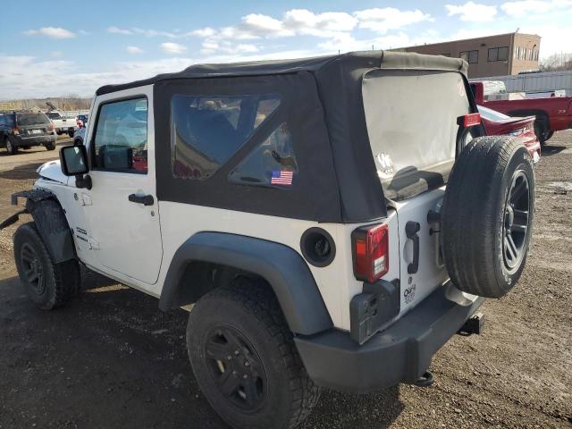 Photo 2 from auction – 2012 JEEP WRANGLER S with VIN 1C4AJWAG0CL284832