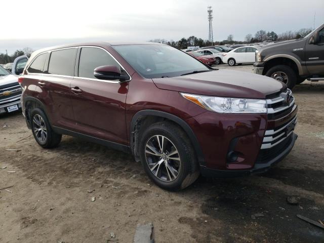 Photo 4 from auction – 2019 TOYOTA HIGHLANDER with VIN 5TDBZRFH4KS924859