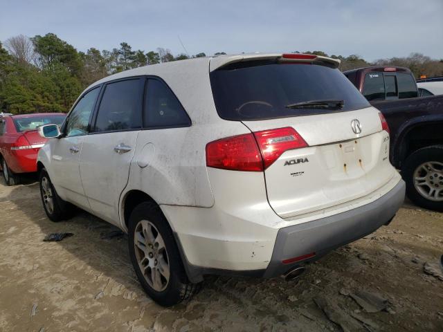 Photo 2 from auction – 2008 ACURA MDX with VIN 2HNYD282X8H539557