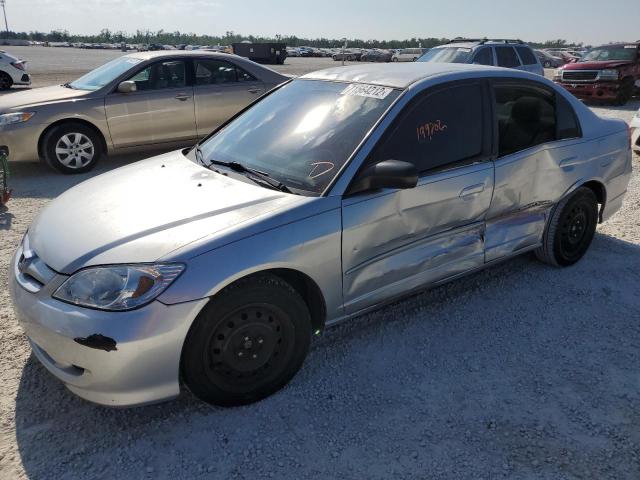 HONDA CIVIC LX 2005 with VIN 2HGES16585H607440 - Photo from auction